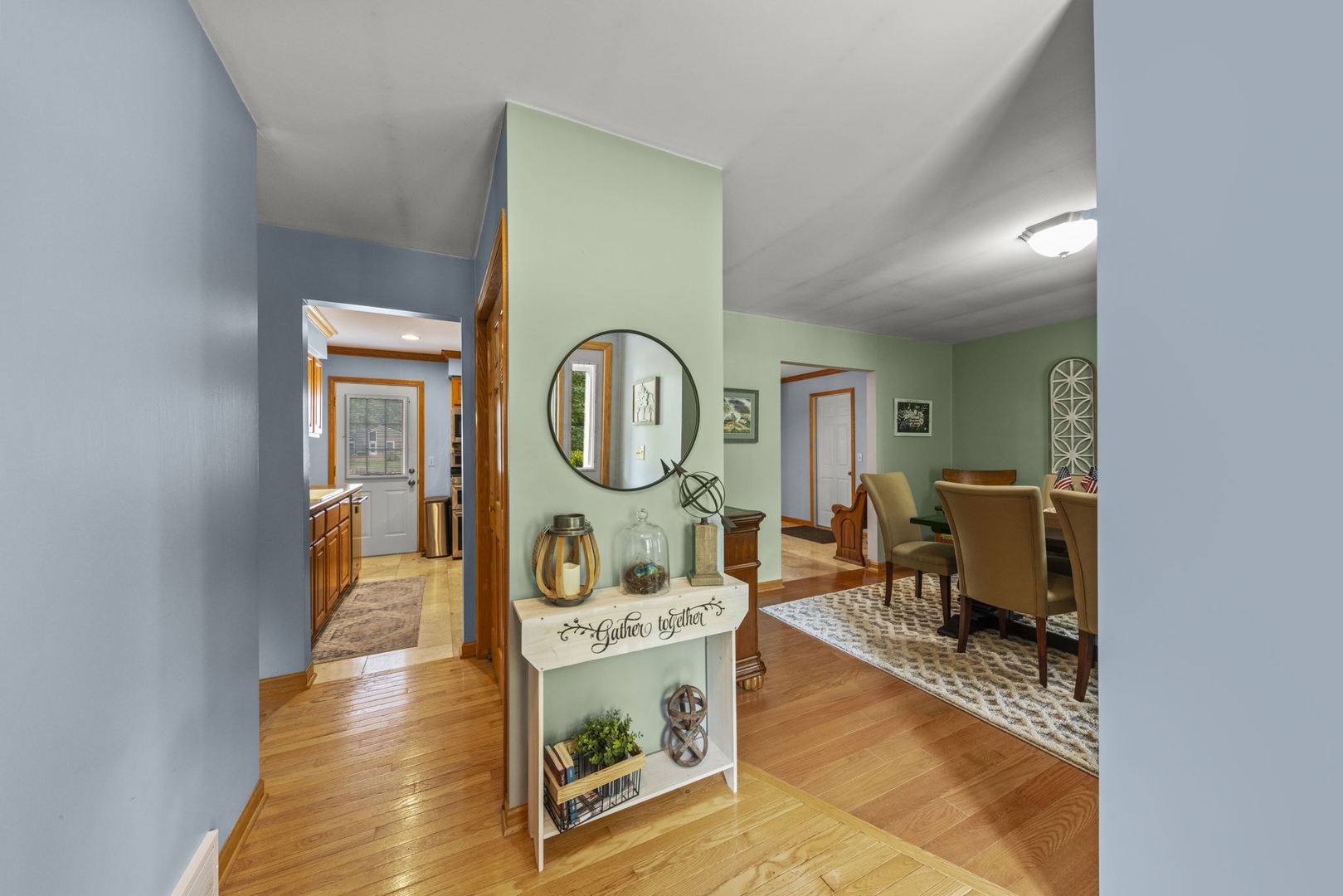 49 Old Post Road Montgomery, IL 60538 - Photo 2 of 31 a view of living room and kitchen with furniture