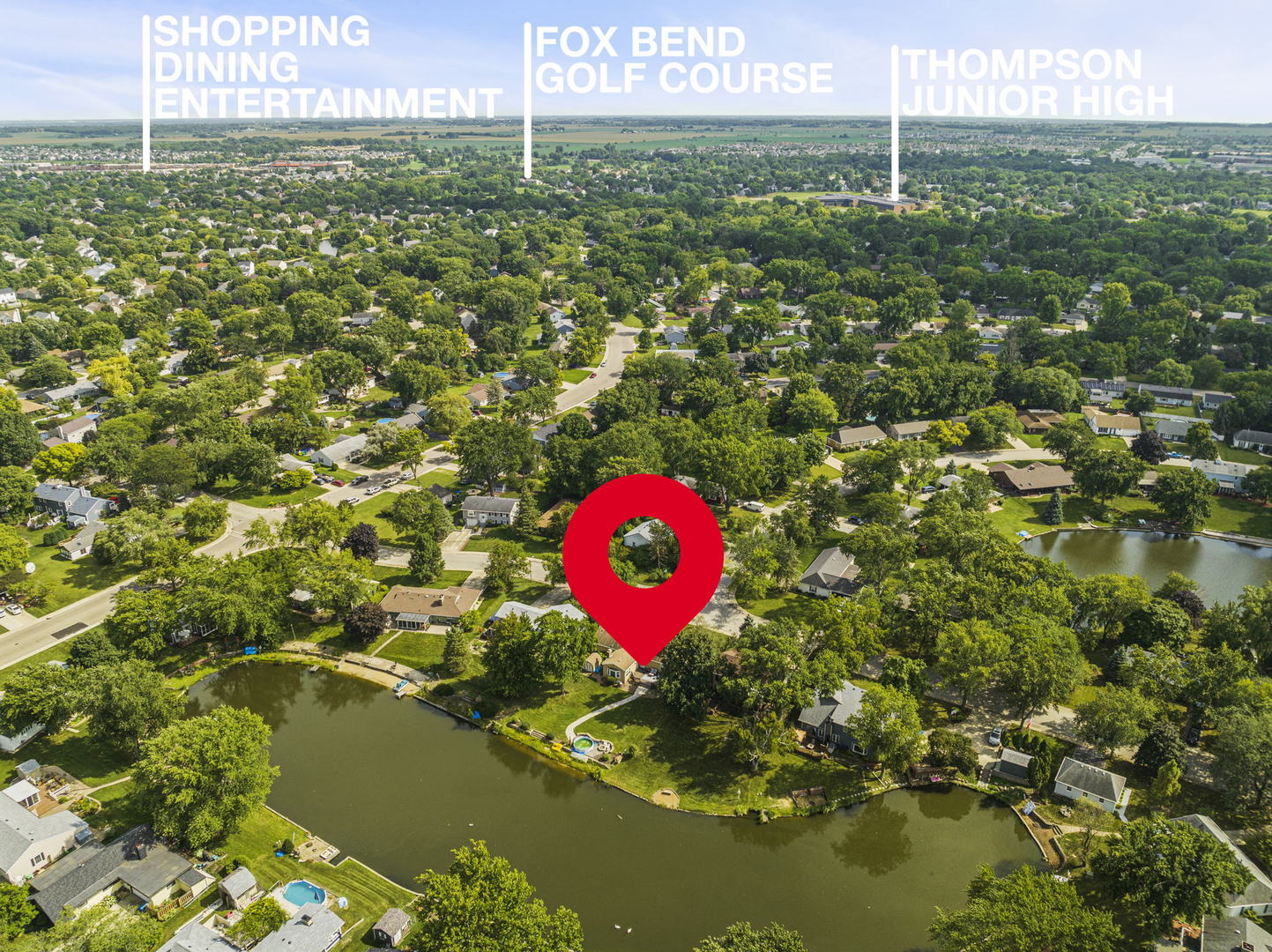 49 Old Post Road Montgomery, IL 60538 - Photo 30 of 31 a view of a outdoor space with a swimming pool