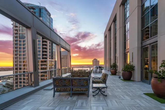a kitchen with a stove and a table
