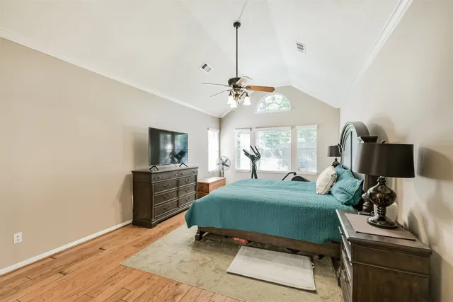 a view of a livingroom with furniture and a window