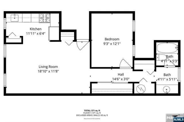 $525,000 | 152 6th Street, Unit 4, Hoboken, NJ 07030