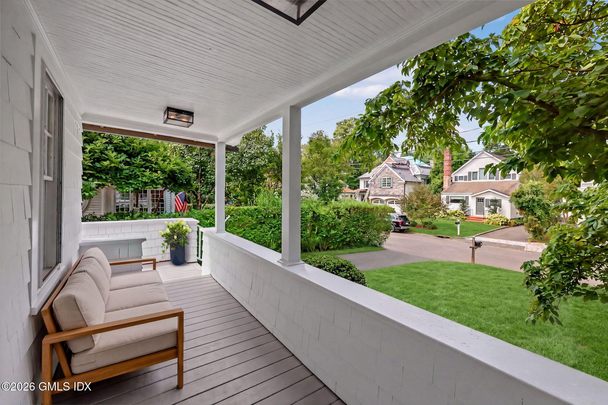 17 Center Road Old Greenwich, CT 06870 - Photo 15 of 22 Charming Front Porch