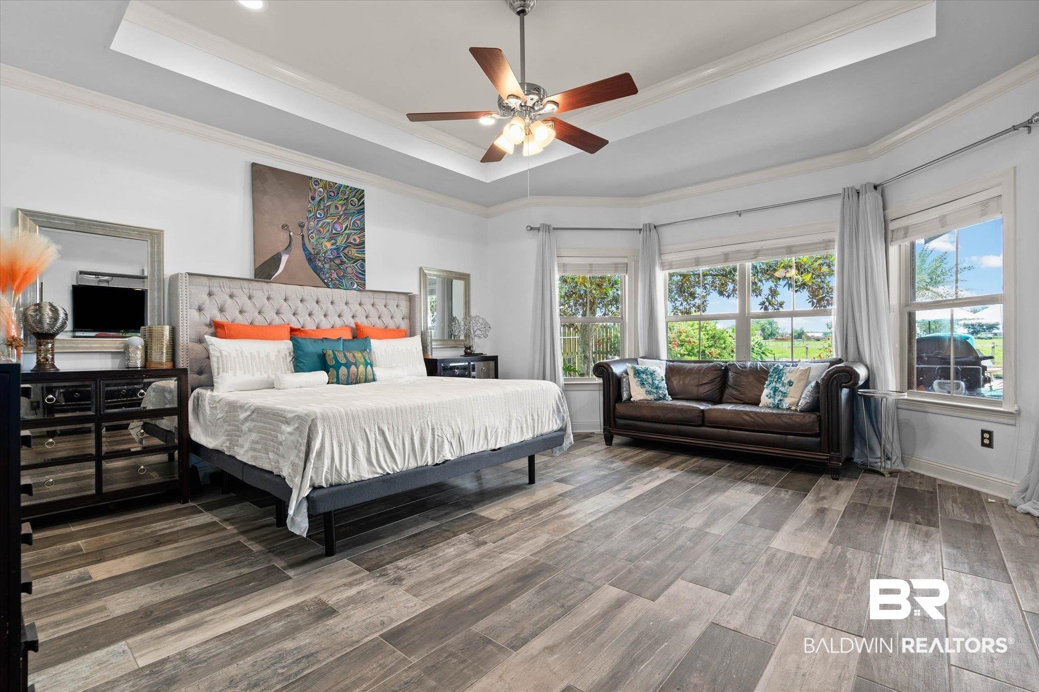 24908 Bosbyshell Avenue Daphne, AL 36526 - Photo 7 of 49 Spacious room with a bay window and tray ceiling