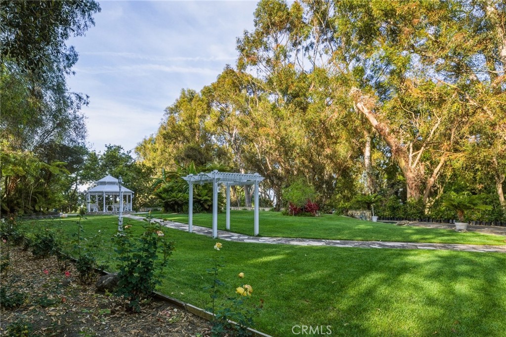 16 Johns Canyon Road Rolling Hills, CA 90274 - Photo 12 of 17 a view of house with backyard
