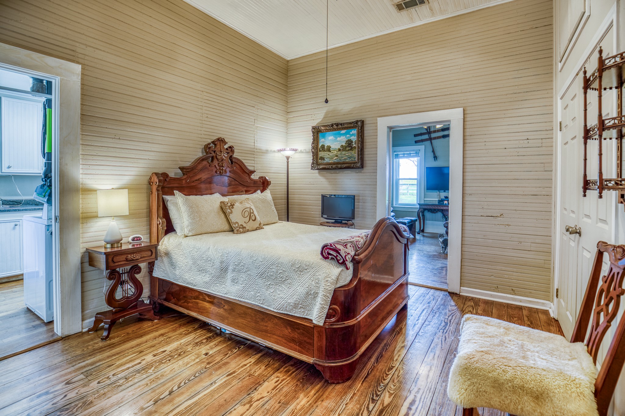 20751 Fm 1155 Street East Washington, TX 77880 - Photo 20 of 49 a bed room with a bed and a chair