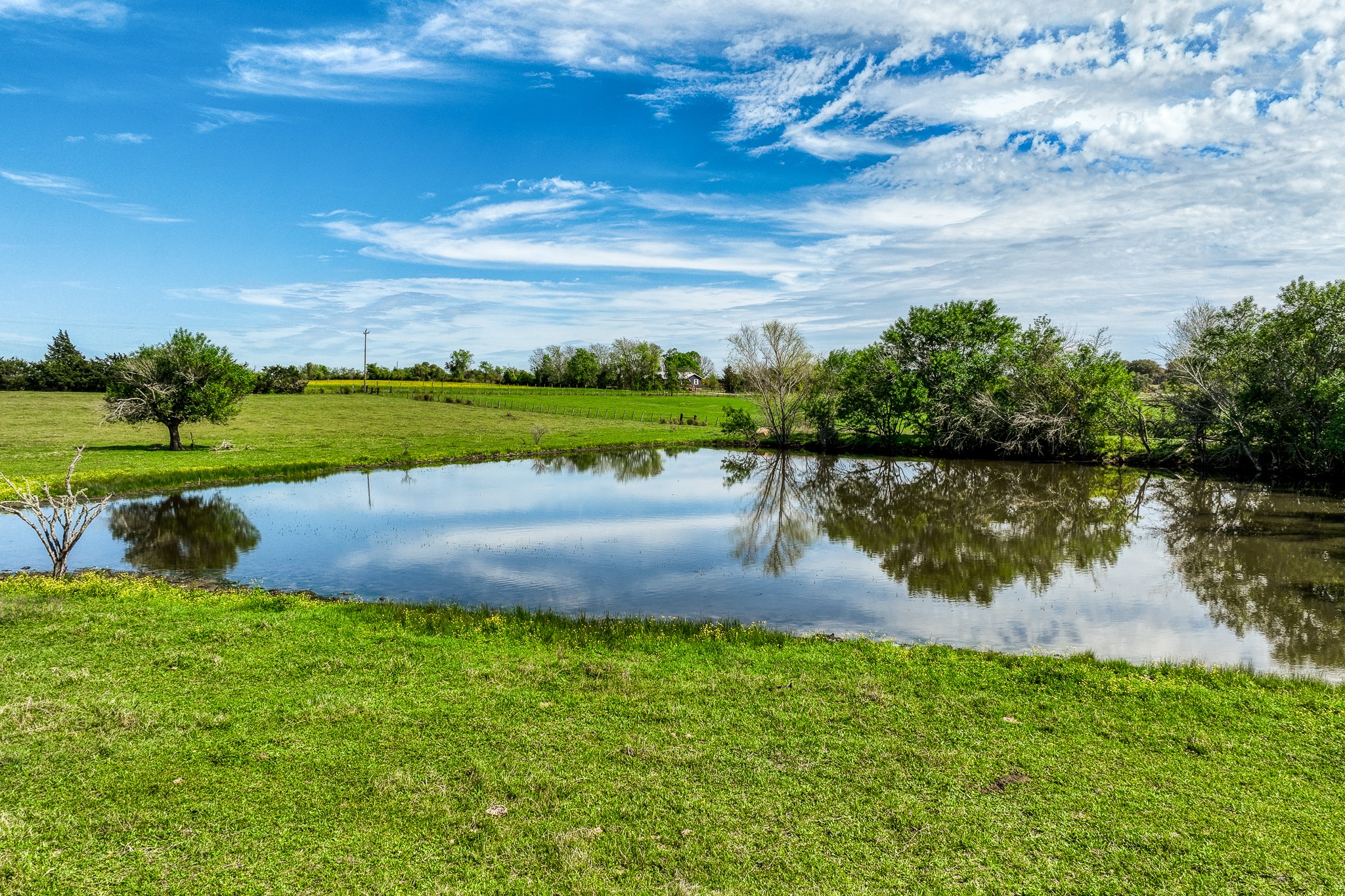 20751 Fm 1155 Street East Washington, TX 77880 - Photo 33 of 49 a view of a lake with a big yard