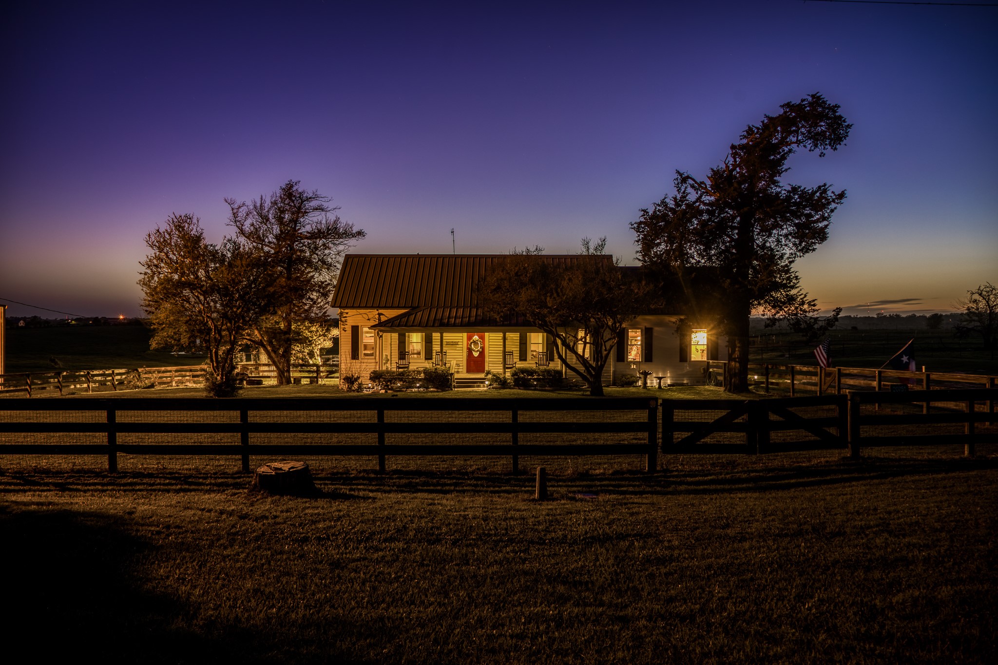 20751 Fm 1155 Street East Washington, TX 77880 - Photo 43 of 49 a view of a yard with wooden fence
