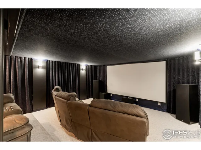 a view of an outdoor space and mountain view