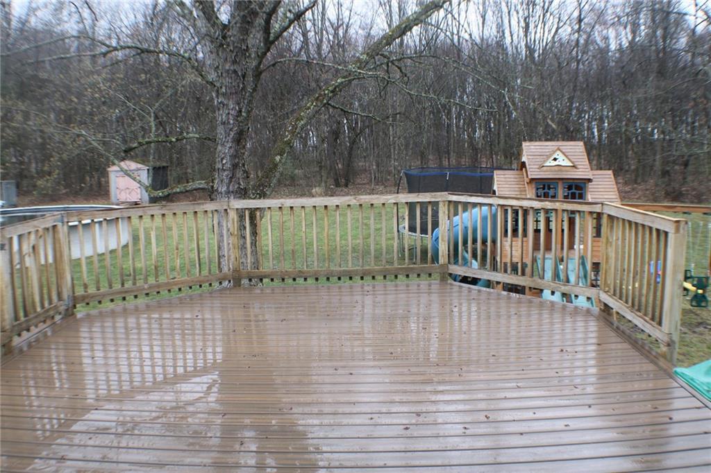 626 Ekastown Road Sarver, PA 16055 - Photo 38 of 50 a view of deck with wooden floor and fence