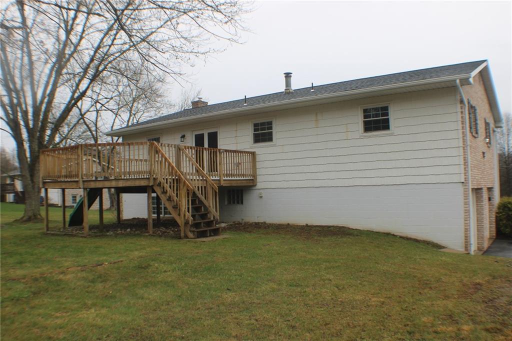 626 Ekastown Road Sarver, PA 16055 - Photo 41 of 50 a front view of house with deck and yard