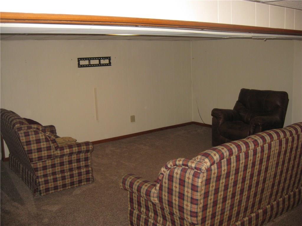 8352 Lamor Road Mercer, PA 16137 - Photo 18 of 23 Mount a TV in the center of room. Love seat and couch/queen size sleeper sofa STAY!
