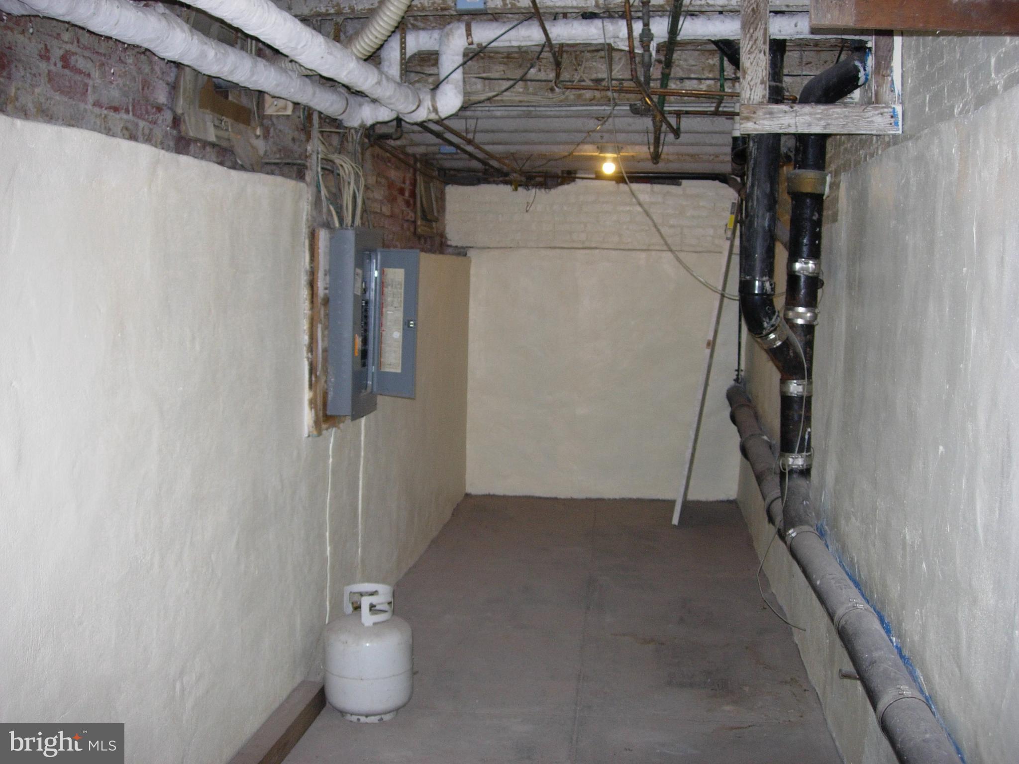 628 Locust Street Reading, PA 19604 - Photo 20 of 25 basement - note the walls' excellent condition