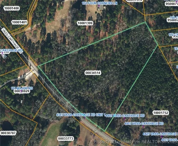 $190,000 | Vass-carthage Vass-Carthage Road, Carthage, NC 28327