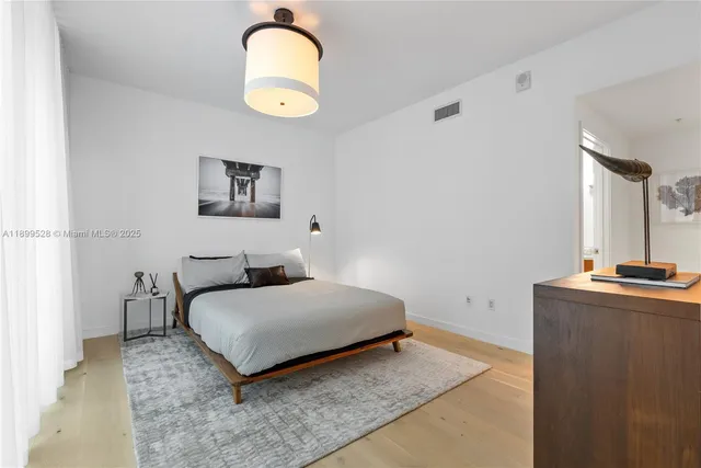 a view of a furniture and window in a room