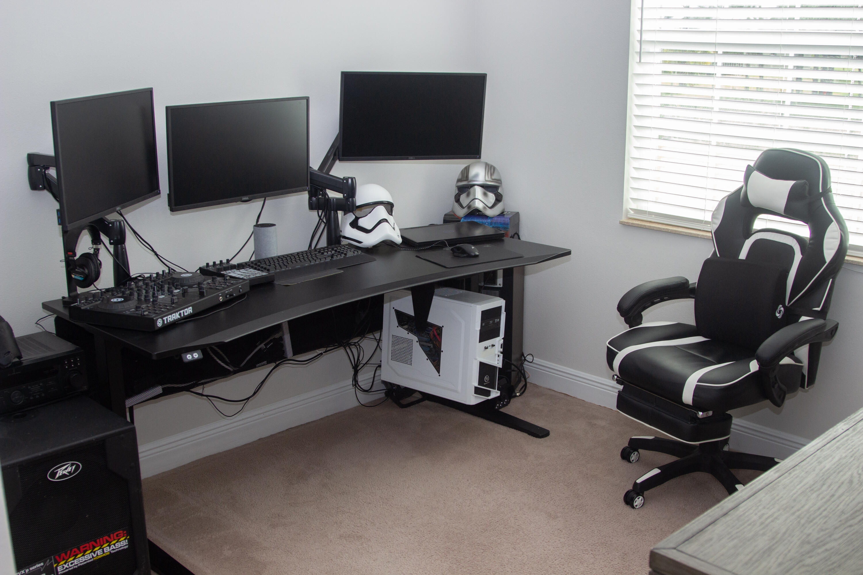 12601 57th Road North West Palm Beach, FL 33411 - Photo 22 of 24 a view of a workspace with furniture and a window