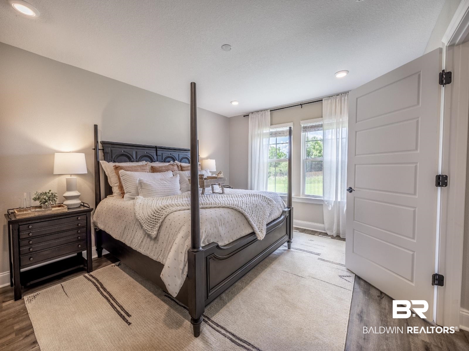 23911 Peppermint Street Elberta, AL 36530 - Photo 9 of 18 Bedroom with wood finished floors and recessed lighting