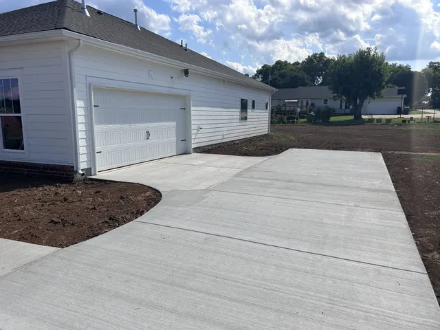 a view of a backyard of the house
