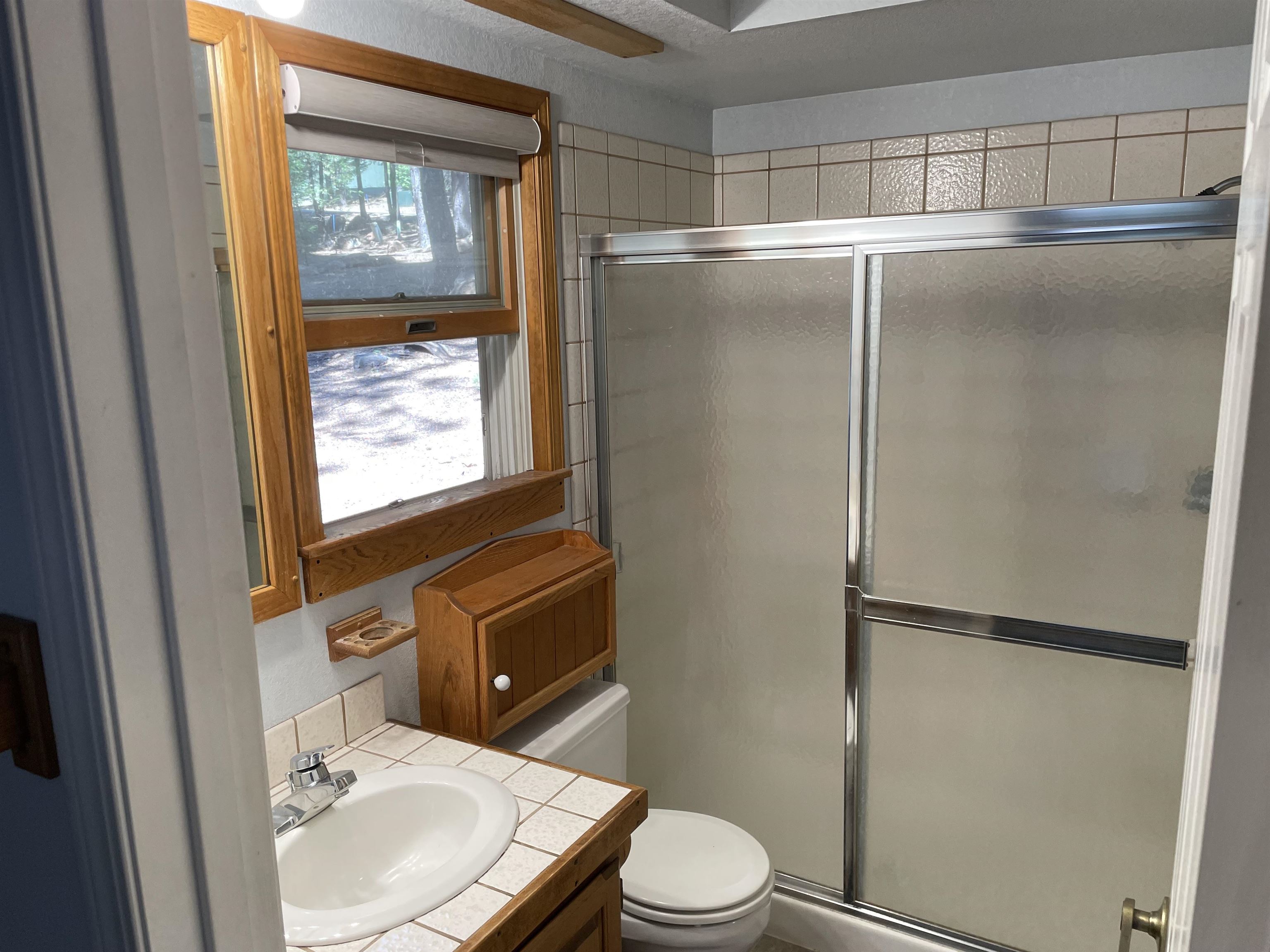 603 East Burnt Cedar Road Lake Almanor, CA 96137 - Photo 19 of 33 a bathroom with a sink toilet and shower