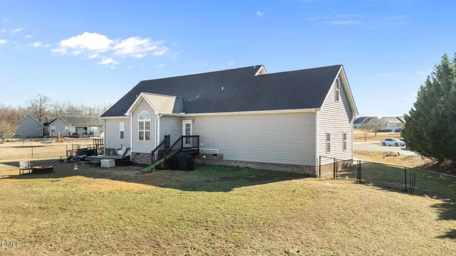 a view of a house with a patio