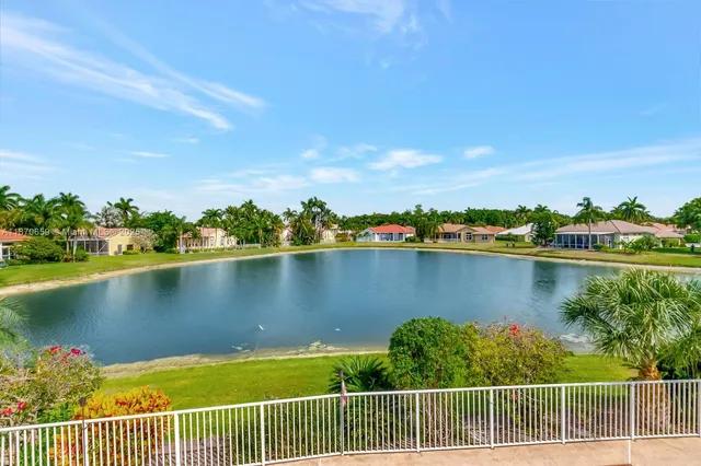 a view of a patio on the roof deck