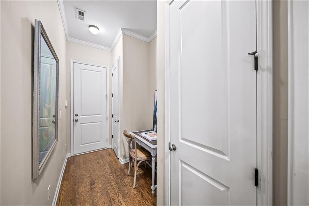5564 High Point Road Northeast Atlanta, GA 30342 - Photo 12 of 45 a view of a bathroom with a sink and mirror