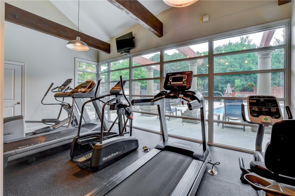 5564 High Point Road Northeast Atlanta, GA 30342 - Photo 42 of 45 a view of a room with gym equipment