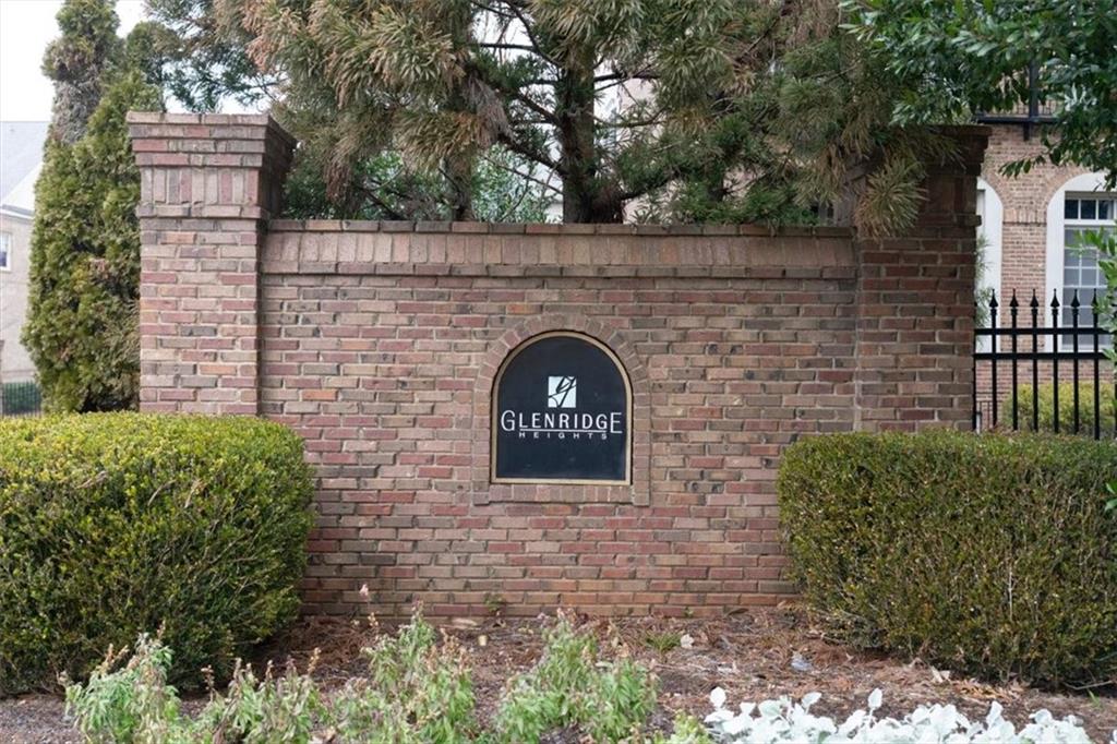 5564 High Point Road Northeast Atlanta, GA 30342 - Photo 45 of 45 a front view of a house with a garden