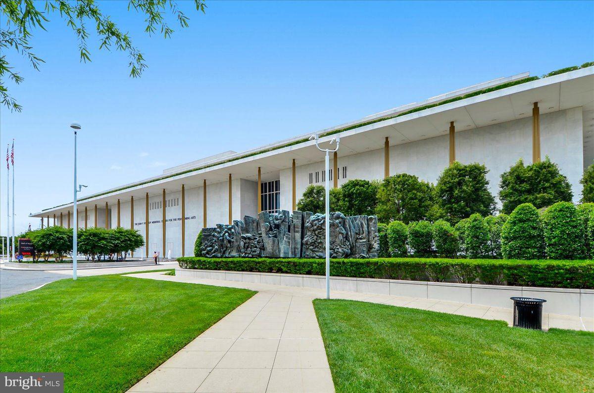 800 25th Street Northwest, Unit 504 Washington, DC 20037 - Photo 51 of 52 Modern architecture meets serene landscaping.