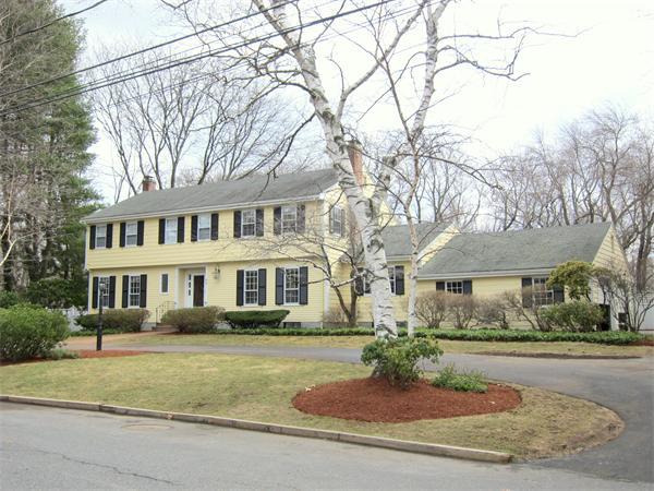 60 Sherburne Road South Lexington, MA 02421 - Photo 1 of 1 a front view of a house with garden