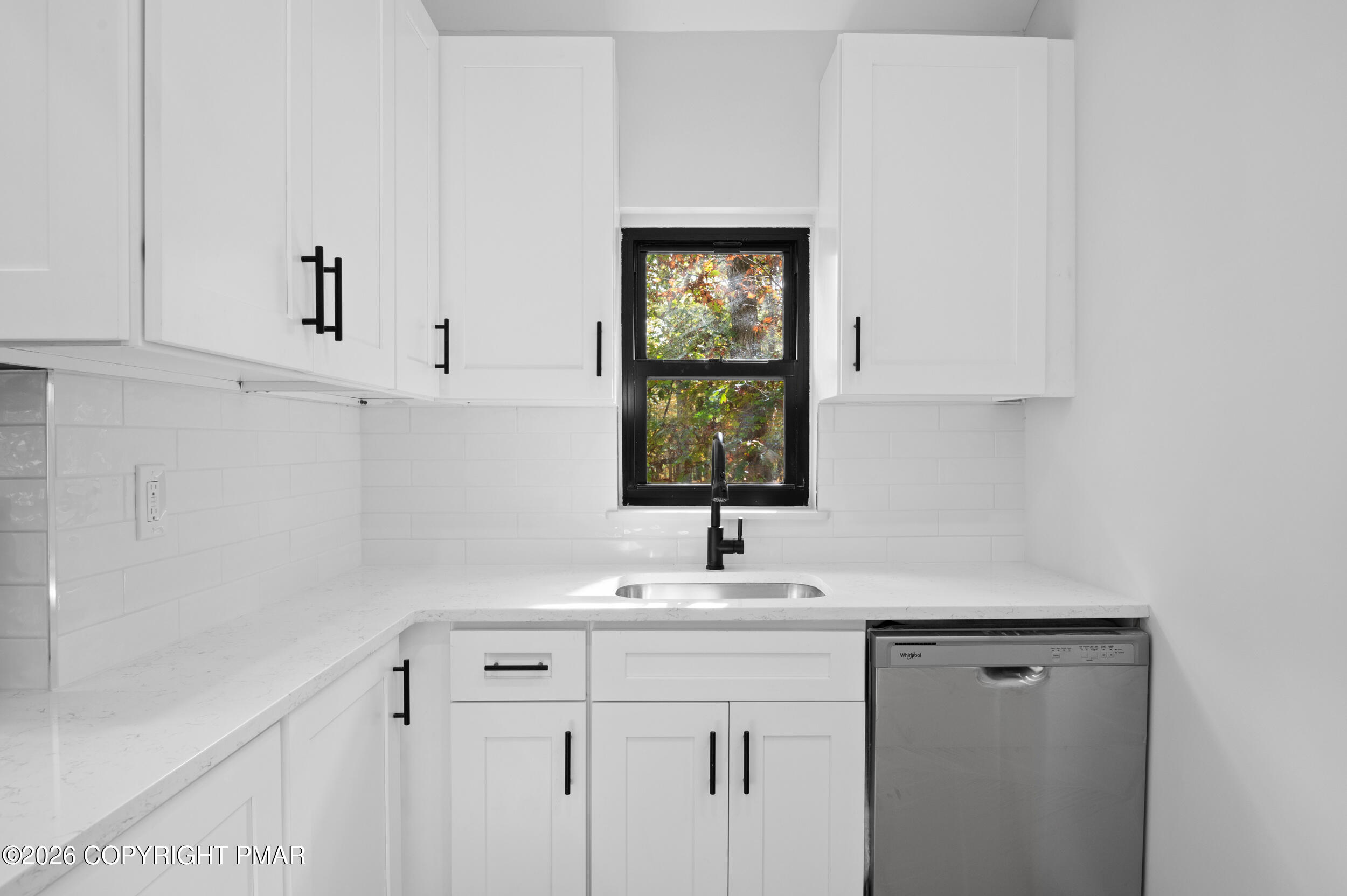 120 Twin Rivers Road, Unit B Lackawaxen, PA 18435 - Photo 15 of 29 a bathroom with a sink and a mirror