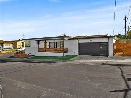 an outdoor view of building