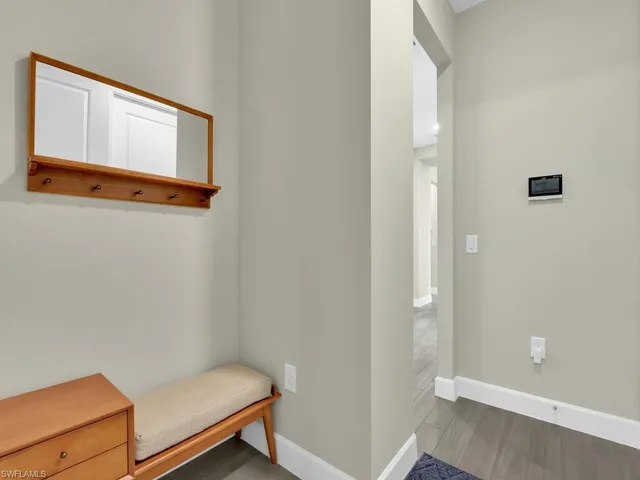 a view of room with window