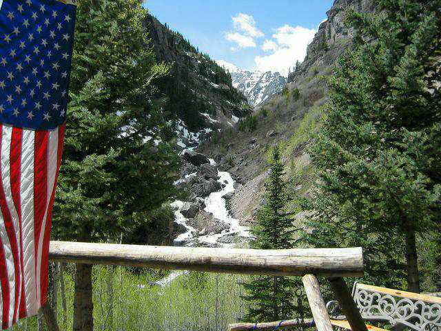 3532 County 361 Road Ouray, CO 81427 - Photo 1 of 5 a view of a lake from a balcony