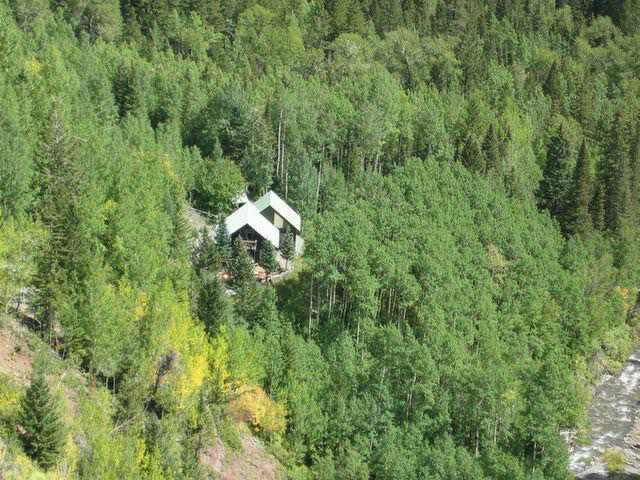 3532 County 361 Road Ouray, CO 81427 - Photo 3 of 5 a aerial view of a house with a yard
