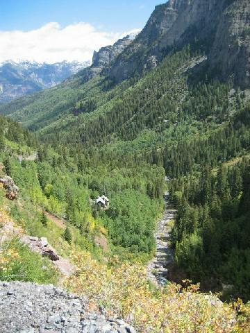 3532 County 361 Road Ouray, CO 81427 - Photo 4 of 5 a view of a valley with a mountain in the background
