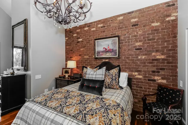 a bed room with a bed