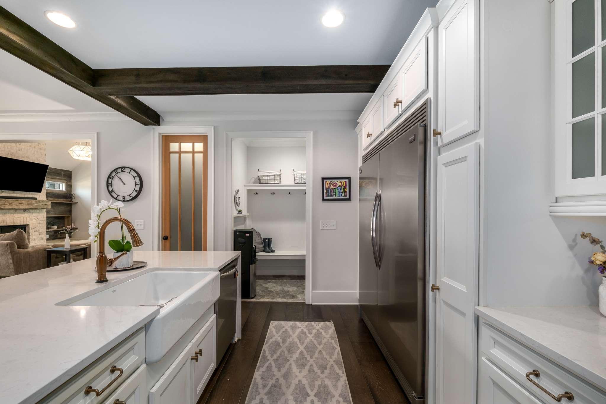 107 Vanner Road Mount Juliet, TN 37122 - Photo 10 of 54 a bathroom with a sink and a mirror