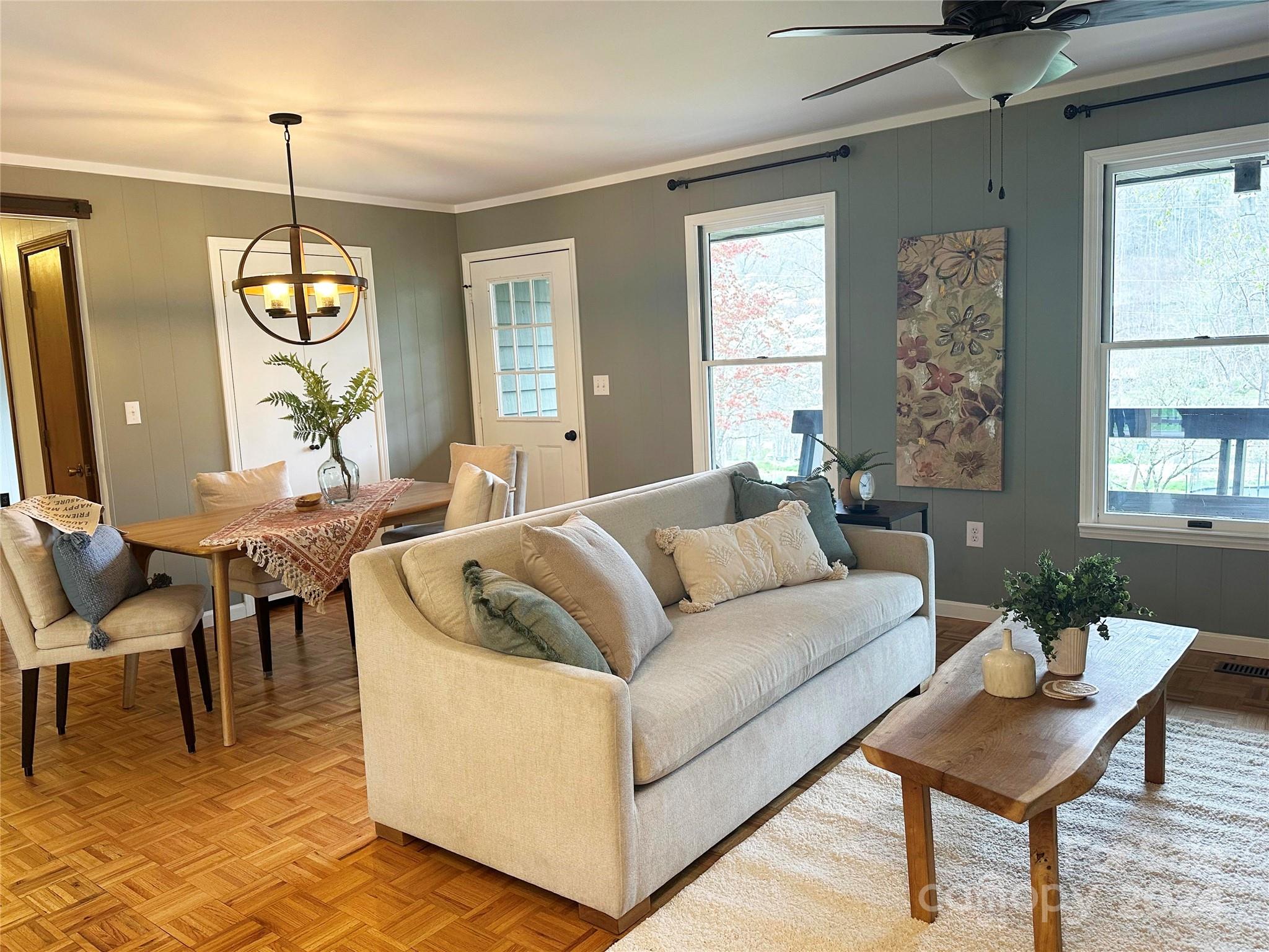 52 Sugar Loaf Road Sylva, NC 28779 - Photo 2 of 45 a living room with furniture and a window
