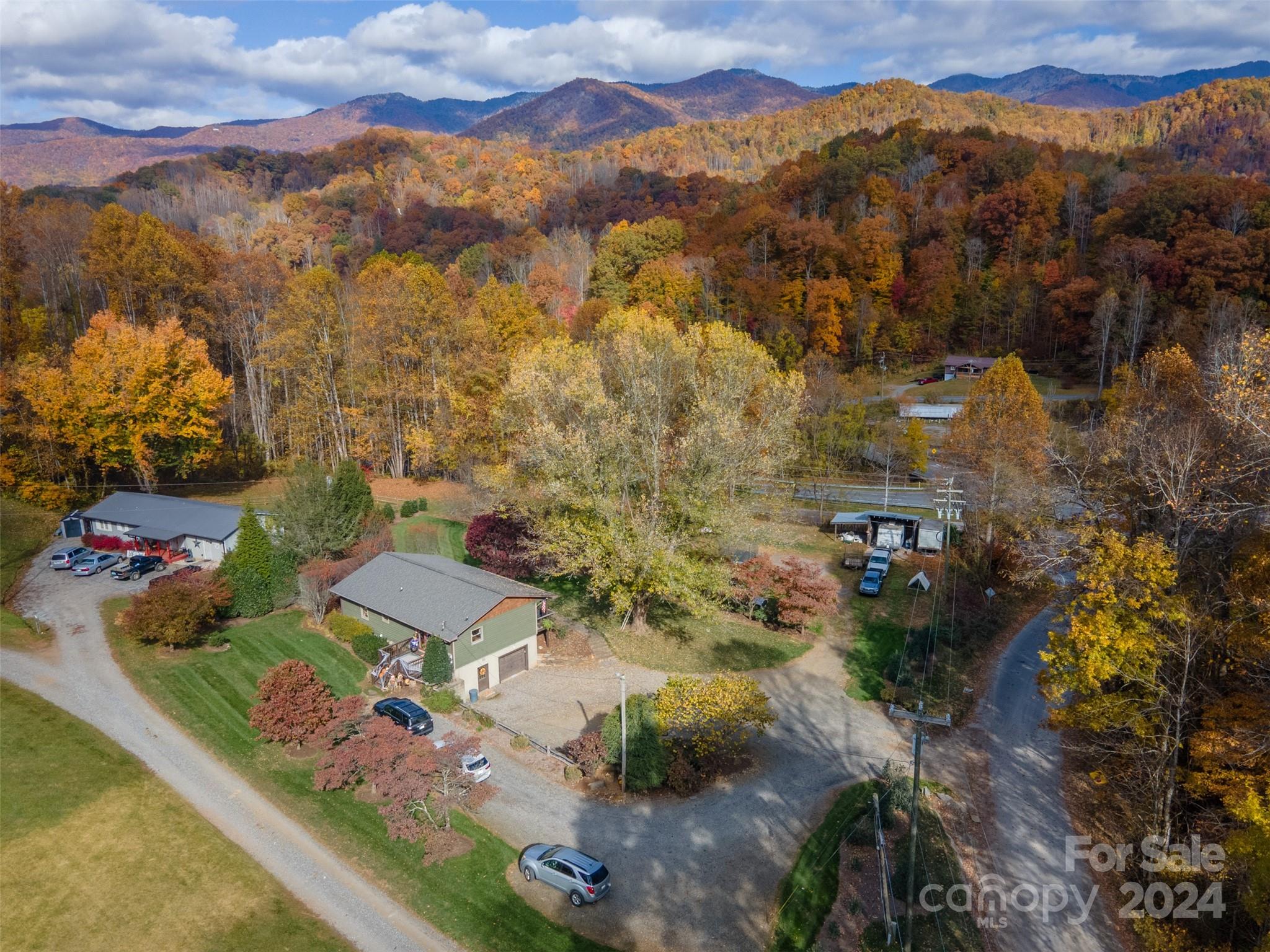 52 Sugar Loaf Road Sylva, NC 28779 - Photo 38 of 45 an aerial view of residential house with outdoor space