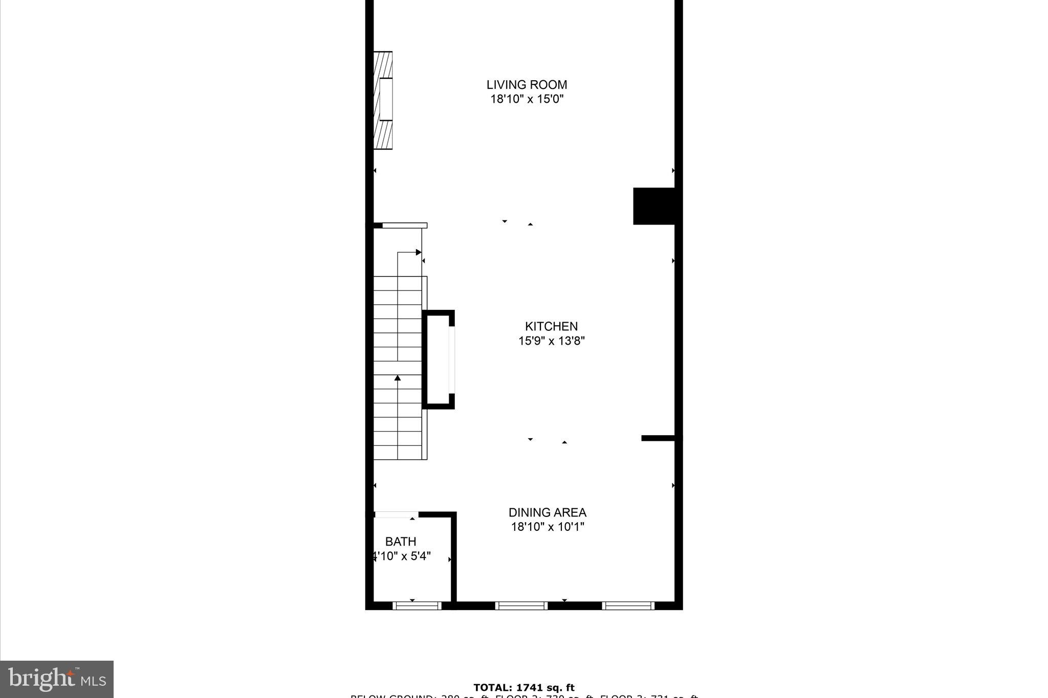 705 Sawback Square Northeast Leesburg, VA 20176 - Photo 33 of 38 a picture of a floor plan