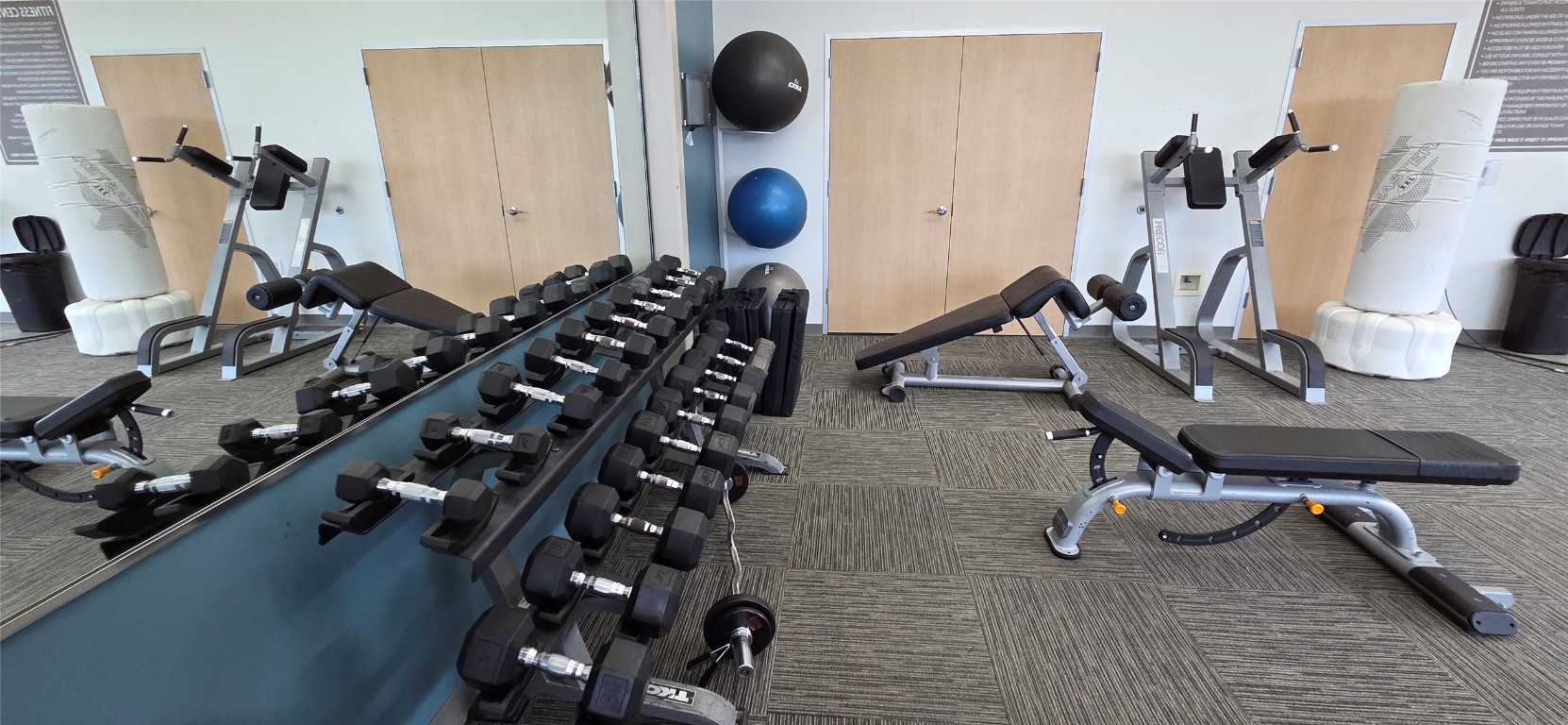 2918 Ranch Road 620 North, Unit C118 Austin, TX 78734 - Photo 20 of 38 Free weights and more in the Exercise Room