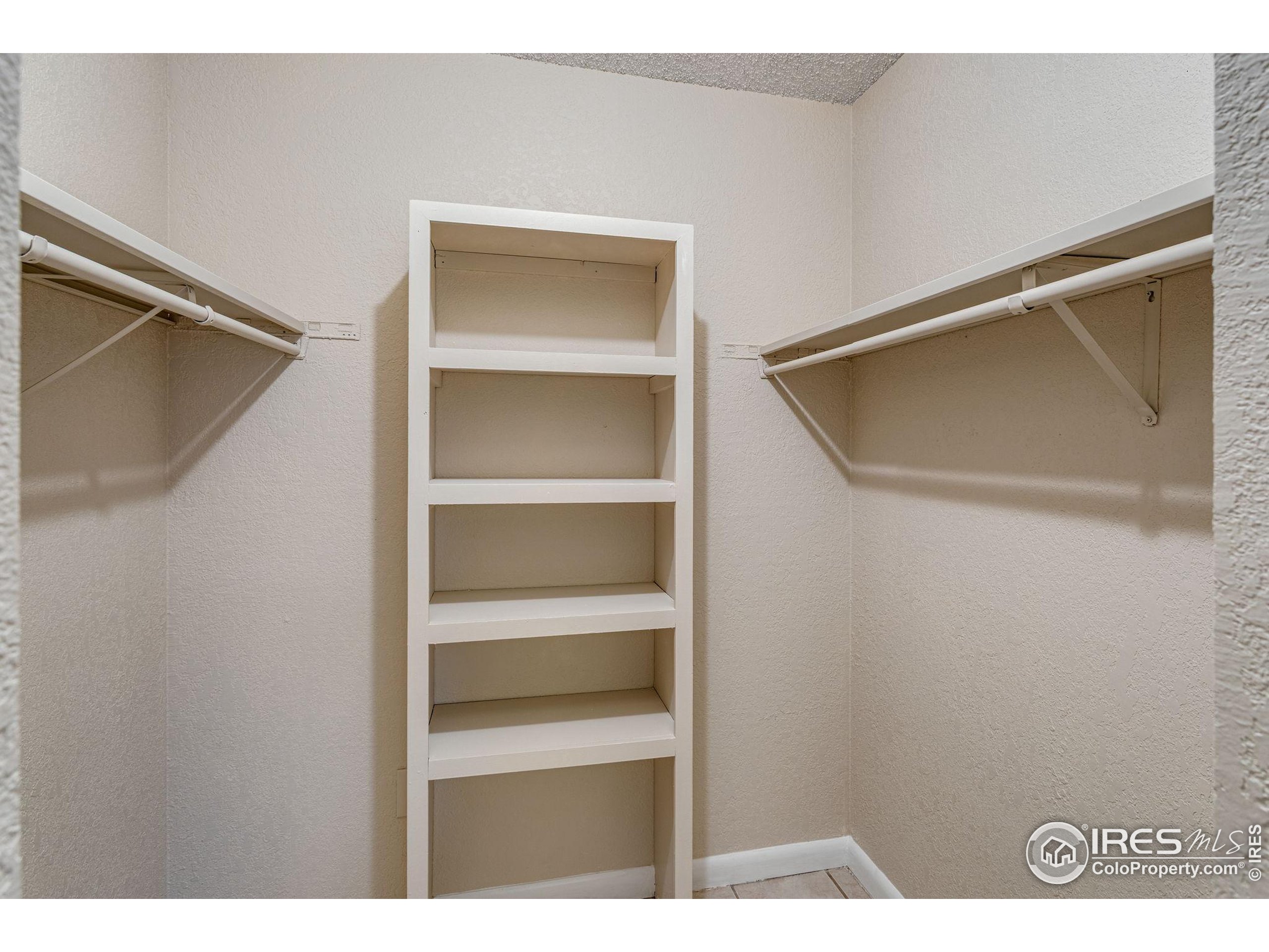 1705 Heatheridge Road Fort Collins, CO 80526 - Photo 20 of 21 a view of an empty walk in closet