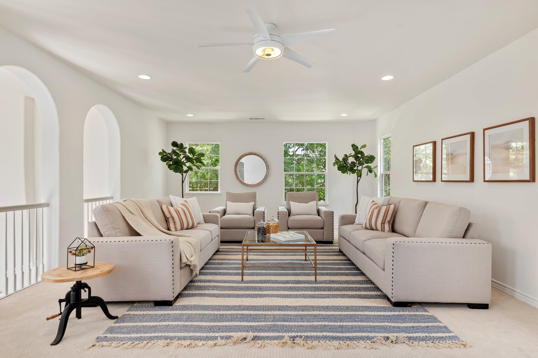 224 King Daniel Lane Goleta, CA 93117 - Photo 20 of 38 a living room with furniture and a large window