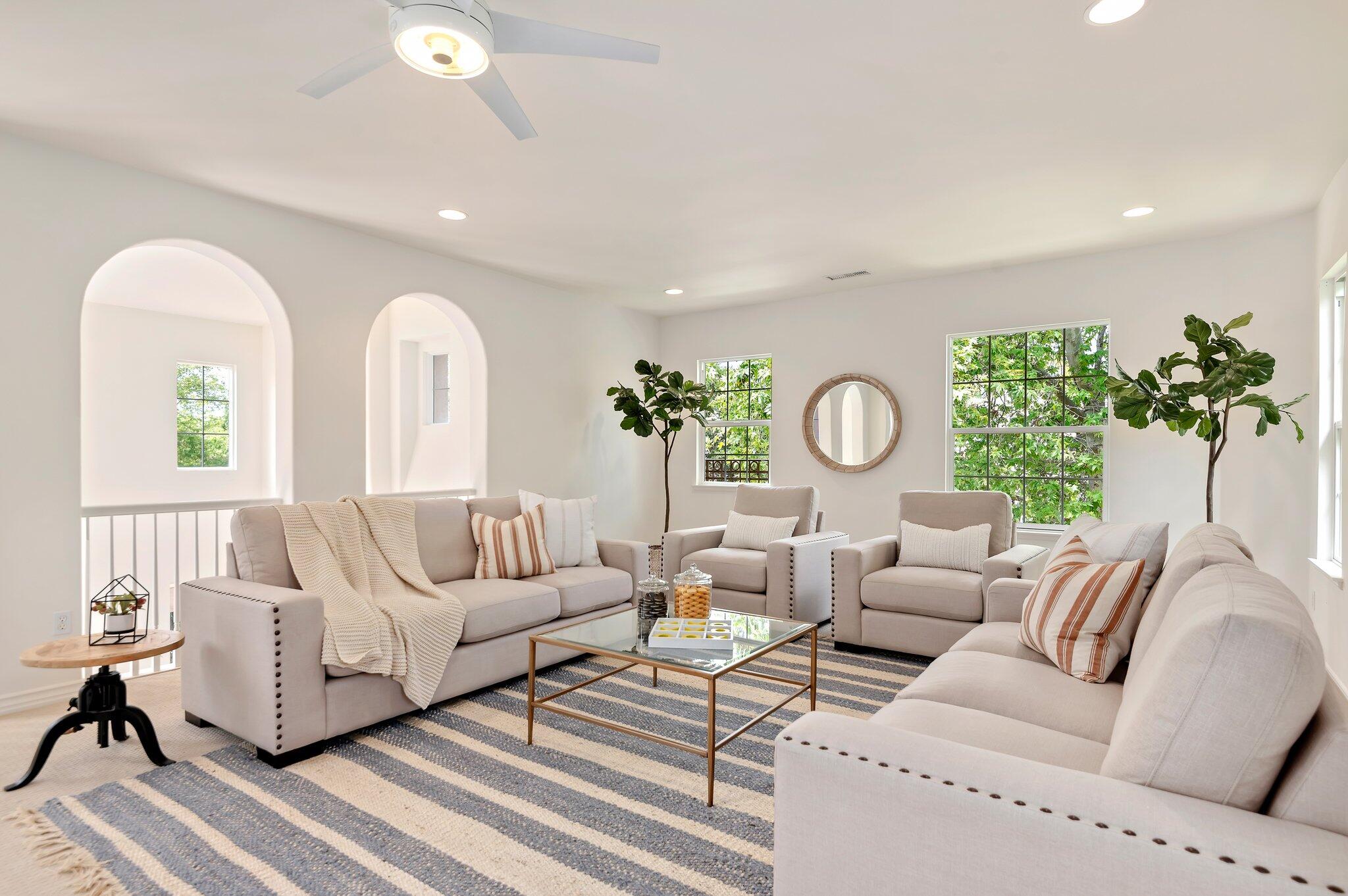 224 King Daniel Lane Goleta, CA 93117 - Photo 22 of 38 a living room with furniture and a large window