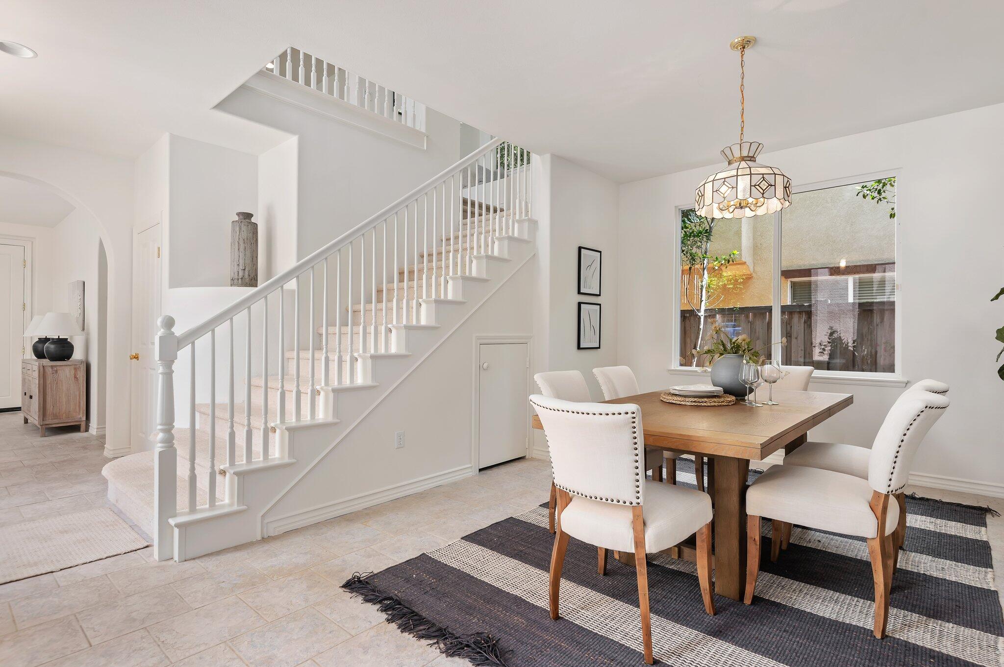 224 King Daniel Lane Goleta, CA 93117 - Photo 6 of 38 a view of a dining room with furniture window and wooden floor