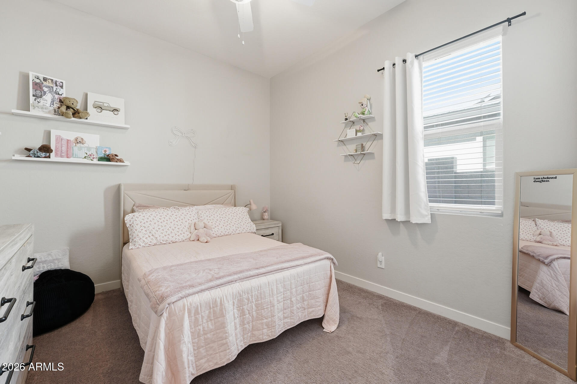 23069 East Mayberry Road Queen Creek, AZ 85142 - Photo 26 of 48 a bedroom with a bed and a window