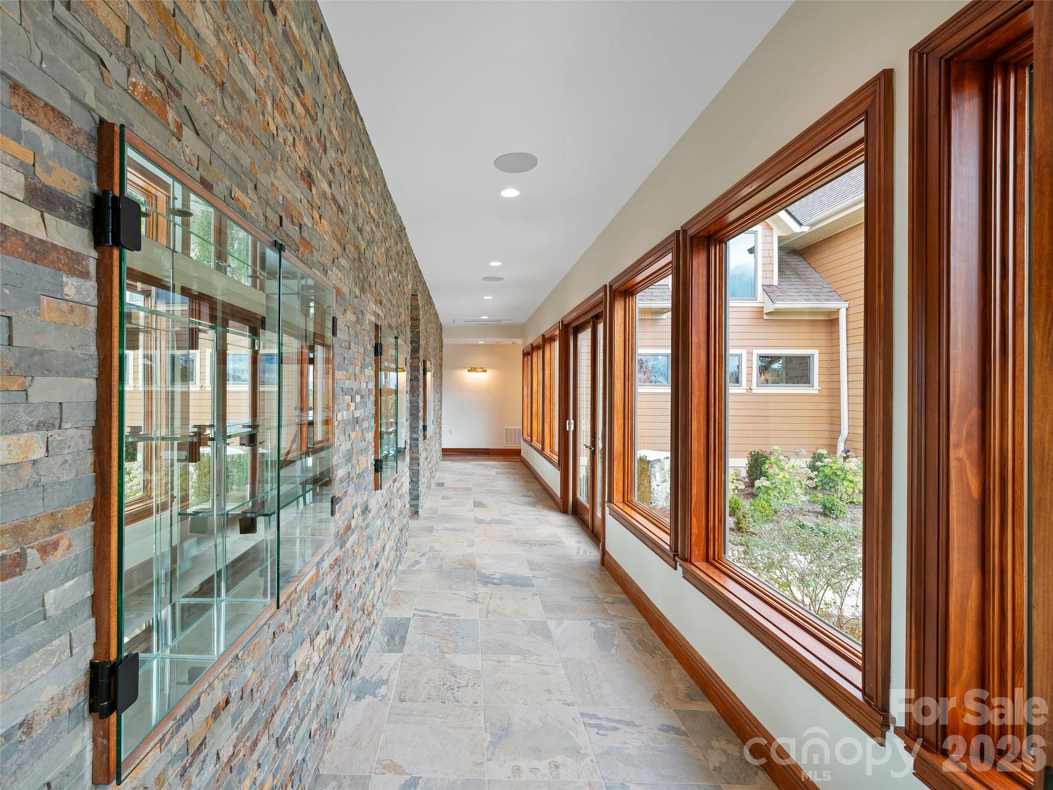 946 Ridge Road Green Mountain, NC 28740 - Photo 26 of 48 a view of a large room with windows