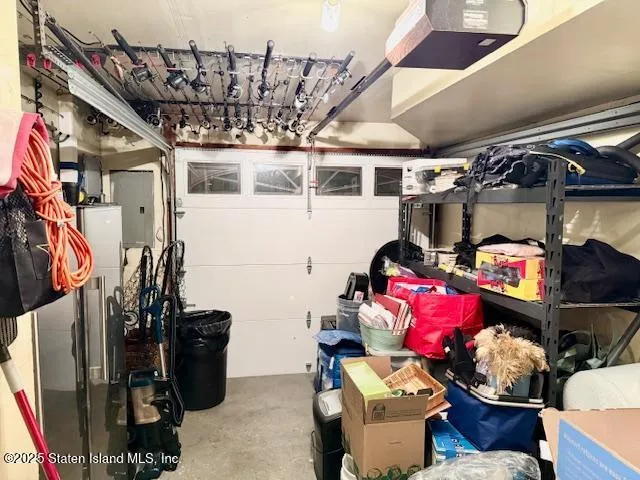 a room with gym equipment