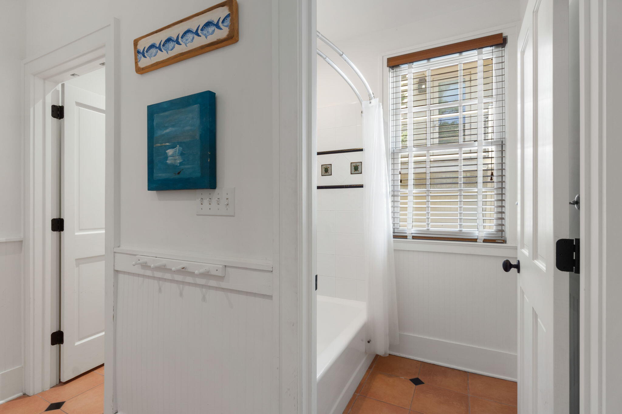 16 South Green Turtle Lane Inlet Beach, FL 32461 - Photo 37 of 59 a bathroom with a bathtub and a shower