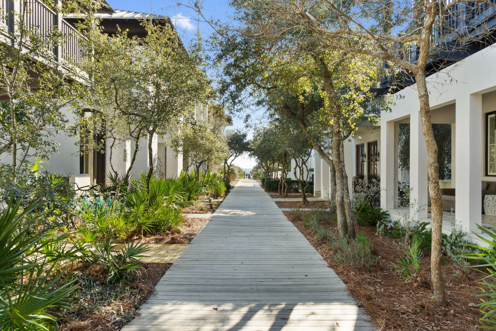 16 South Green Turtle Lane Inlet Beach, FL 32461 - Photo 58 of 59 a view of a pathway with house on both side